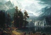 Albert Bierstadt Sierra Nevadas China oil painting reproduction